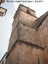 Iglesia de Santa Águeda. Torre campanario