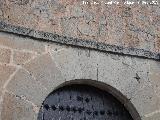 Iglesia de Santa Águeda. Inscripción