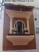 Hornacina de la Calle Salvador Muñoz. 