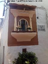 Hornacina de la Calle Salvador Muñoz. Situación del cepillo de limosnas