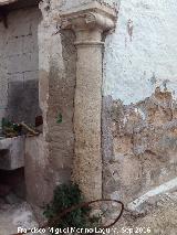 Columna de la Calle Peñuelas. 