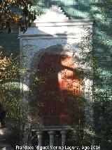 Villa Rojas. Yeserías con bambú por delante