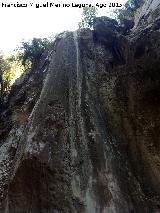 Cañón del Quiebrajano. Formaciones calcáreas