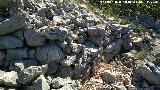 Muralla del Cerro Veleta. Bastión de la puerta