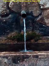 Fuente Colorada. Caño