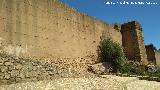 Muralla de Niebla. Tapial sur junto a la Puerta del Agua
