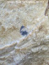 Pinturas rupestres de la Cueva de las Frías. Punto