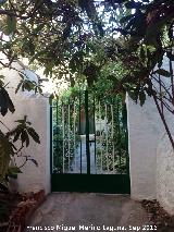 Casería de las Grajeras. Lonja dentro del pasaje