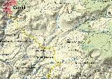 Molino de Santa María. Mapa
