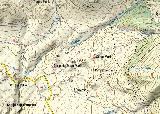 Chozo de Santa María. Mapa