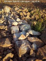 Cortijo del Guadalén. Muro