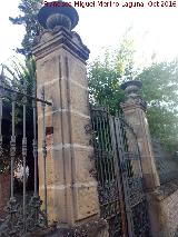 Casa de la Calle Julio Burell nº 26. Puerta de la lonja