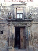 Casa de la Calle Julio Burell nº 18. Portada