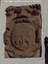 Casa de la Calle el Valle nº 4. Escudo