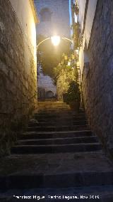 Callejn del Cuidado. De noche