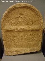 Aldea Los Almansas. Estela funeraria. Museo Arqueológico Provincial de Jaén