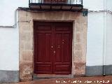 Casa de la Calle del Rojo nº 111. Portada