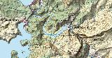 Subestación Eléctrica del Gaitanejo. Mapa