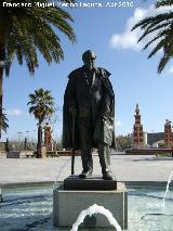 Monumento a Andrés Segovia. 