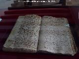 Convento de San Juan de La Cruz. Escritura de fundación del convento por San Juan de la Cruz el 15 de octubre de 1586