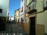 Calle Baja Santa Lucía. 