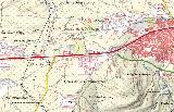 Noria de Garzón. Mapa