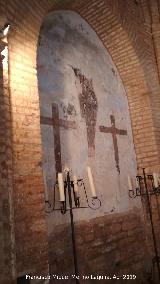 Hospital de Ntra Sra de los Ángeles. Restos de frescos
