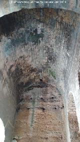 Muralla de Niebla. Puerta del Socorro. Bóveda de medio cañón
