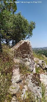 Piedra Oscilante de la Virgen de la Cabeza. Posible ubicaci�n