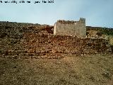 Castillo de Alarcos. Barbacana. Antemuro y Torreón Sur