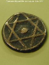 Historia de Sabiote. Moneda marroquí encontrada por Manuel Martos Cobo