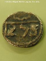 Historia de Sabiote. Moneda marroquí encontrada por Manuel Martos Cobo