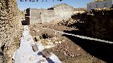 Muralla de Sabiote. Solar de la intervención arqueológica