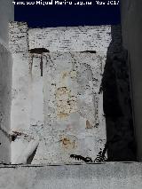 Muralla de Sabiote. Resto de muralla en un solar del Paseo Gallego Díaz