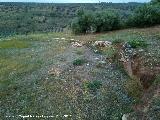 Era de la Atalaya. Restos de muro de contención