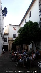 Calle Medina y Corella. Callejn sin salida