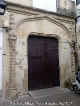 Casa de la Calle Medina y Corella nº 3. Portada
