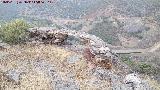 Trincheras del Cerro del Poblado de Confederación. Puesto de tiro
