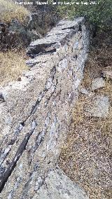 Trincheras del Cerro del Poblado de Confederación. Muro