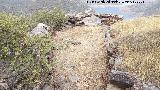 Trincheras del Cerro del Poblado de Confederación. Puesto de tiro
