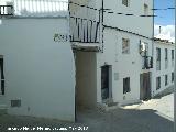 Calle Barriobajo. Intersección con la Calle Plaza