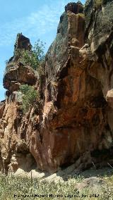 Peñón de Zuzaña. Abrigo