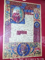 Ayuntamiento de Torredonjimeno. Carta de privilegio de Torredonjimeno. Archivo Histórico Municipal de Torredonjimeno