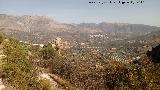 Mirador de las Caeras. Vistas