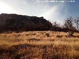Aznaitín. Restos de un incendio en la parte de Jimena