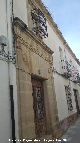 Casa de la Calle Nueva del Rojo n� 27. Portada