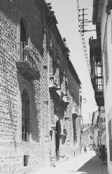 Palacio de Torrente. Foto antigua