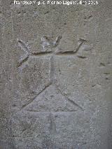 Oratorio de San Juan de la Cruz. Cruz tallada