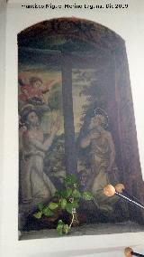 Palacio de Juan V�zquez de Molina. Sala Capitular. Representaci�n mural de los santos; Santo Domingo Guzm�n y San Jer�nimo