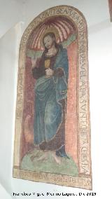 Palacio de Juan V�zquez de Molina. Sala Capitular. Representaci�n mural San Juan Evangelista